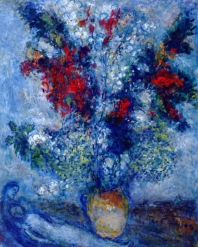 Flower Bouquet contemporary Marc Chagall Oil Paintings